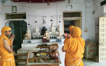 जैन धर्म के प्रथम तीर्थंकर भगवान आदिनाथ का जन्म कल्याणक मनाया