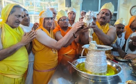 गायत्री नगर में श्री आदिनाथ जन्म कल्याणक महोत्सव विभिन्न कार्यक्रमों के साथ हुआ संपन्न