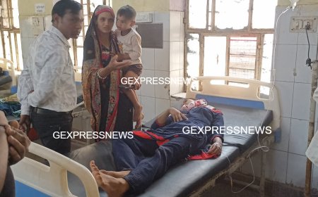 गोविंदगढ़ में ट्रैक्टर की टक्कर से किशोरी घायल: प्राथमिक उपचार के बाद अलवर रेफर; सड़क से अतिक्रमण हटाने की मांग