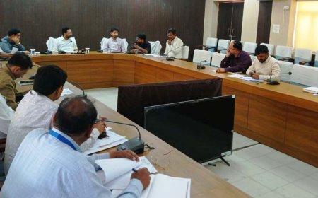 जिला कलक्टर ने राजस्थान दिवस तैयारियों की समीक्षा बैठक राजस्थान दिवस के सभी कार्यक्रम उमंग एवं उत्साह के साथ मनायें-जिला कलक्टर