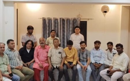 प्रेस वार्ता कर केंद्रीय विधालय दलालपुरा ले जाने का विरोध