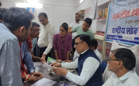 ​राजगढ़ में प्रथम राष्ट्रीय लोक अदालत आयोजित: करोड़ों रुपये के अवार्ड पारित, सैकड़ों मामलों का निस्तारण