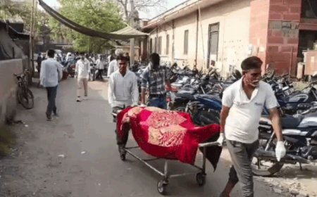 अलवर में 2 मंजिला छत से गिरा मजदूर,मौत:शराब के नशे में था, सुबह एक घंटे तक पड़ा रहा, साथियों ने समझा सोया है