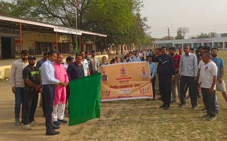 राजस्थान दिवस समारोह 2026 के तहत “विकसित राजस्थान रन” का आयोजन, अधिकारियों ने दिखाई हरी झंडी