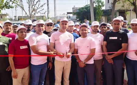 खाद्य सुरक्षा एवं स्वास्थ्य विभाग द्वारा स्वस्थ खान-पान के प्रति जागरूकता के लिए वॉकथॉन व मिलेट मेला का हुआ आयोजन