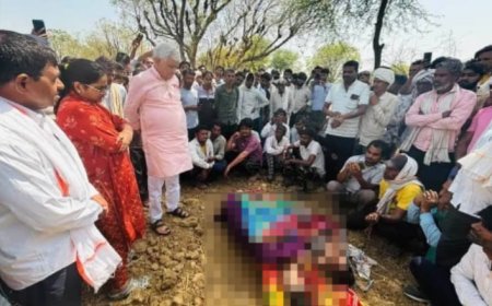 जोहड़ में डूबने से 2 भाइयों की मौत: रोते हुए डॉ किरोड़ी मीणा के पैरों में गिरी मां, दादी से मिलकर लौटते समय नहाने रुके