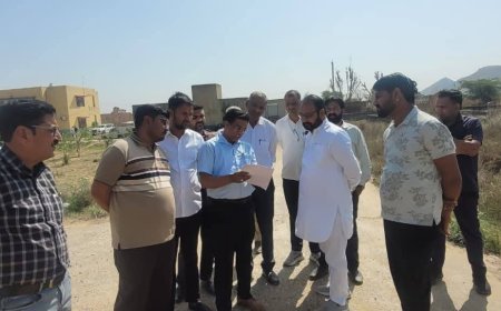 रामगढ़ को मिलेगी विकास की डबल डोज़: मिनी सचिवालय और उप जिला अस्पताल की तैयारी तेज़, विधायक ने किया भूमि निरीक्षण