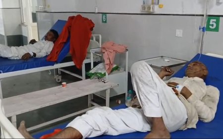 भरतपुर में दर्दनाक हादसा: अनियंत्रित स्लीपर बस डिवाइडर पार कर पलटी, 7 गंभीर घायल