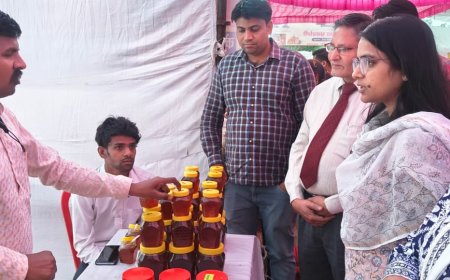 जिला-एक उत्पाद प्रदर्शनी का शुभारंभ, स्थानीय उत्पादों को मिला प्रोत्साहन