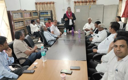 मकराना बार पहुंचे वरिष्ठ अधिवक्ता गोपाल सोनी, प्रथम वरीयता मत के लिए मांगा समर्थन