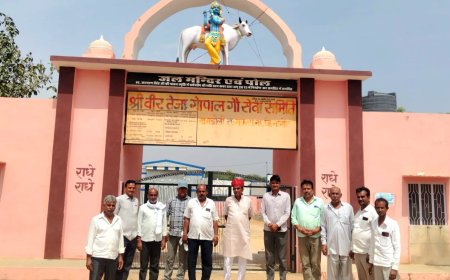 समाजसेवी हिम्मत सिंह राठौड़ ने की गांव में 21 लाख की लागत से स्वागत द्वार बनाने की घोषणा