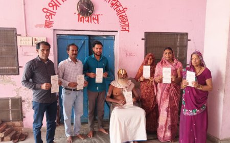 श्री शनिदेव प्राण प्रतिष्ठा पोस्टर का विमोचन, श्री वीर हनुमान आश्रम पर 24 से 31 मार्च तक मनाया जाऐंगा श्री शनि महोत्सव