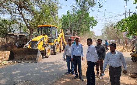 बीडीए की अतिक्रमण विरोधी कार्यवाही, मडरपुर रोड से सूरजपोल दरवाजा मुख्य सड़क मार्ग तक हटाये अतिक्रमण