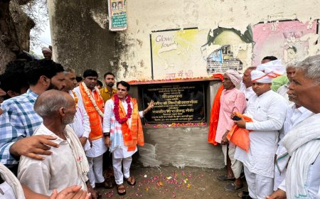 विधायक राजेंद्र मीना ने 2 करोड़ की सड़कों से बदली तस्वीर, कई सड़क मार्गों का ग्रामीणों के हाथों कराया  शिलान्यास व लोकार्पण