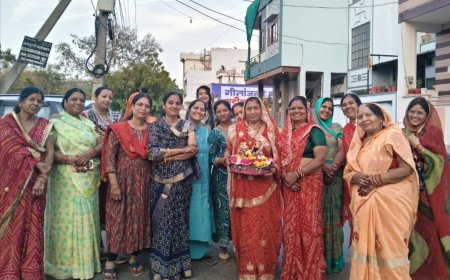 सिद्धेश्वर महादेव मंदिर में हर्षोल्लास से मनाया गया गणगौर उत्सव