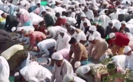 लक्ष्मणगढ़ में हर्षोल्लाहस से मनाया मीठी ईद का त्यौहार