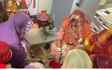 लक्ष्मणगढ़ में गणगौर का रंग चरम पर 16 सिंगार में सजी तिजनियों का अनोखा उत्साह