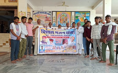 झड़ाया बालाजी मंदिर में रामनवमी पर विशाल मेले का आयोजन, मेले की तैयारियों को लेकर पोस्टर का हुआ विमोचन