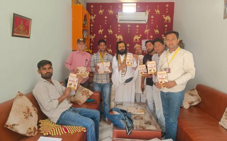 मंडावर में गोसम्मान आह्ववान अभियान को लेकर  बैठक आयोजित