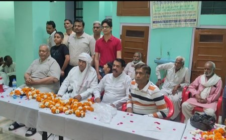 नेत्र शिविर में रोगियों का किया गया नेत्र परीक्षण, 32 ऑपरेशन के लिए चयनित