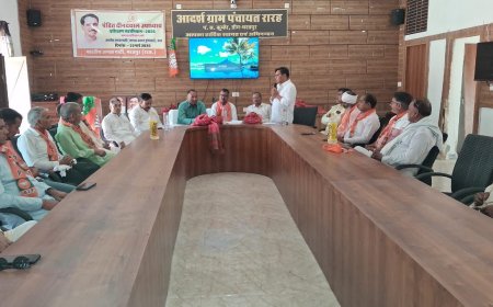 भाजपा का पंडित दीनदयाल उपाध्याय प्रशिक्षण सम्पन्न हलैना