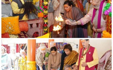 हैडाखान में अष्टमी देवी की पूजा अर्चना, पूर्व सांसद रमा पायलट ने किए दर्शन