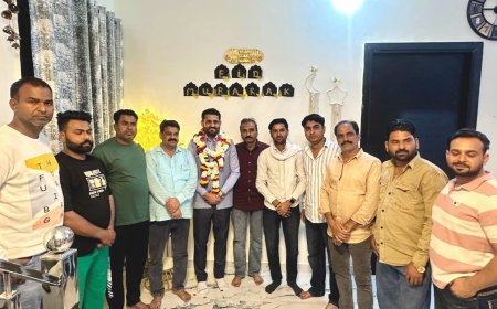 बारां आगमन पर अमीन पठान का भव्य स्वागत, कार्यकर्ताओं में दिखा जबरदस्त उत्साह