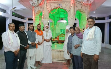 निर्भय राम जी महाराज की छतरी पर 27 को भंडारा व रात्रि जागरण