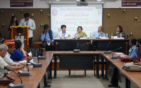 दिल्ली विश्वविद्यालय के दयाल सिंह सांध्य महाविद्यालय में राष्ट्रीय सेमिनार का आयोजन