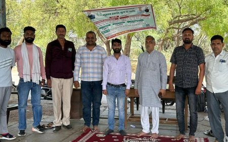 अंता में समर्थन मूल्य पर गेहूं खरीद का हुआ शुभारंभ