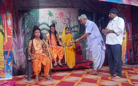 बाठरडा में रामलीला महोत्सव की धूम, उमड़ रही भीड़