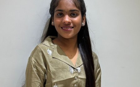 प्रेक्षा  ने 97.33 प्रतिशत अंकों के साथ हासिल की उल्लेखनीय सफलता,  मैथ्स में आए 100 अंक