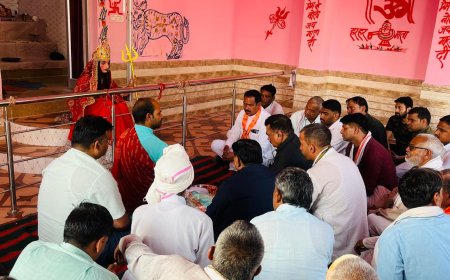 मसारी में मंशा देवी के विशाल मेले का विधायक खींची ने किया उद्घाटन