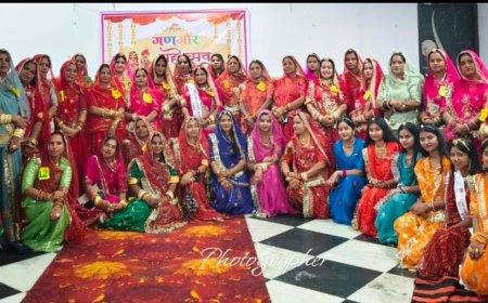 नखराली गणगौर इवेंट में दिखी सांस्कृतिक रंगत, मातृशक्ति ने पारंपरिक उत्सव को बनाया यादगार