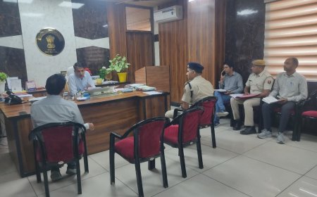 नार्को कोऑर्डिनेशन केंद्र की जिला स्तरीय कमेटी की बैठक का हुआ आयोजन