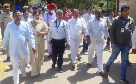 राज्य सरकार सुदृढ़ चिकित्सा सुविधाओं के लिए प्रतिबद्धः चिकित्सा मंत्री सिरोही जिला चिकित्सालय एवं माउण्ट आबू सीएचसी का किया निरीक्षण