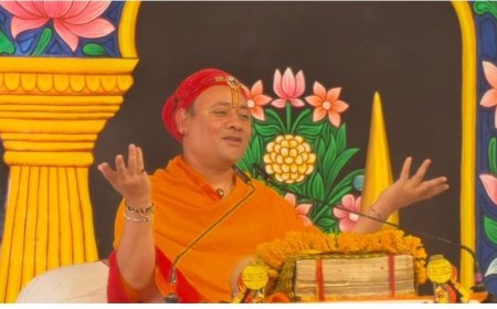 नौगांवा सांवरिया सेठ धाम में भागवत समरसता महोत्सव का भव्य शुभारंभ;  501 मंगल कलशों की शोभायात्रा से गांव में उमड़ा आध्यात्मिक उत्सव
