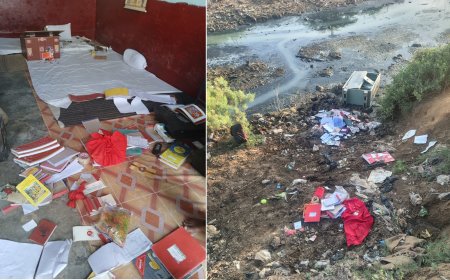 भरतपुर नई अनाज मंडी में बड़ी चोरी, दुकान का ताला तोड़ ₹5 लाख लेकर फरार; अलमारी नहर में फेंकी