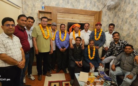 खैरथल पत्रकार संघ के प्रमोद खंडेलवाल निर्विरोध अध्यक्ष, बबलू मेहता व.उपाध्यक्ष एवं संजय लालवानी महासचिव मनोनीत