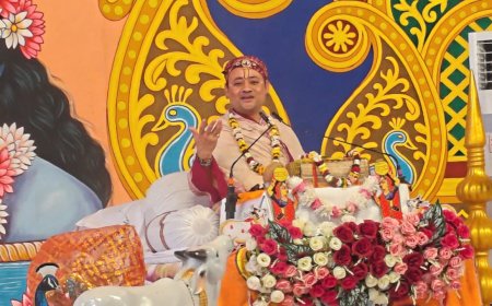 सेवा का सम्मान ही सौभाग्य का उदय; गोवत्स राधाकृष्ण  भागवत समरसता महोत्सव में दूसरे दिन उमड़ा जनसैलाब