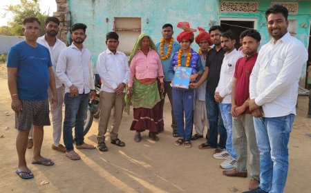 दलित समाज के छात्र -छात्राओं मे  निशांत ने 97.83% और प्रतीक्षा भारती ने 96% अंक प्राप्त कर क्षेत्र को किया गौरवान्वित