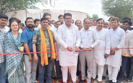 डीग में अत्याधुनिक फीकल स्लज ट्रीटमेंट प्लांट से  शहर की स्वच्छता व्यवस्था में व्यापक सुधार आएगा - शैलेश सिंह