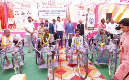 कठूमर में मेगा विधिक चेतना एवं लोक कल्याणकारी शिविर का हुआ भव्य आयोजन