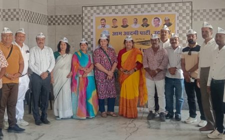 आम आदमी पार्टी उदयपुर का कार्यकर्ता सम्मेलन संपन्न; आगामी चुनावों का फूंका शंखनाद