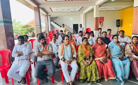 महुवा देहात मंडल भाजपा का दो दिवसीय पंडित दीनदयाल उपाध्याय प्रशिक्षण महा अभियान के तहत प्रशिक्षण आयोजित