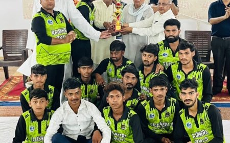 6th जॉन लेवल क्रिकेट टूर्नामेंट के परिणाम घोषित; कुल आठ टीमों ने टूर्नामेंट में लिया भाग