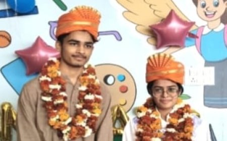 एंजल एकेडमी स्कूल खैरथल ने वाणिज्य वर्ग में गाड़े सफलता के झंडे;  जिले में प्रथम स्थान हासिल, 98% अंक के साथ भूमिका रोचवानी बनी जिला टॉपर