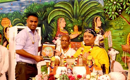 भागवत रसधारा से सराबोर समरसता महोत्सव—जहाँ भक्ति बनी औषधि और जीवन बना उत्सव