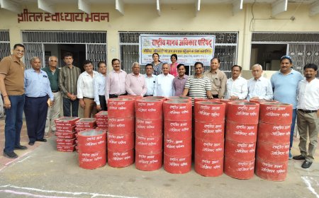 भीषण गर्मी में करुणा का संवहक बना जीव दया अभियान—100 पानी की टंकियां, पक्षी घर व परिंडे वितरित