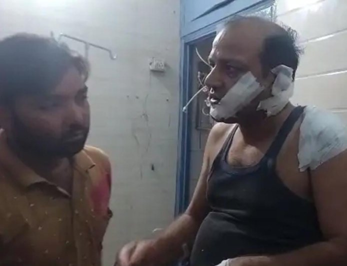 गश्त के दौरान सिपाही पर जानलेवा हमला, हालत नाजुक; आरोपी हिरासत में पूछताछ जारी